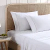 Solid 4-Piece Queen Sheet Set - Orange