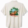 Surf the Yule Tide Silk Camp Shirt
