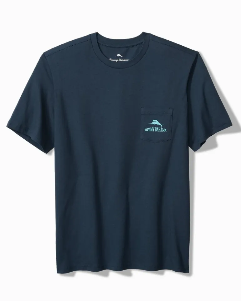 Talk Birdie to Me Graphic Pocket T-Shirt