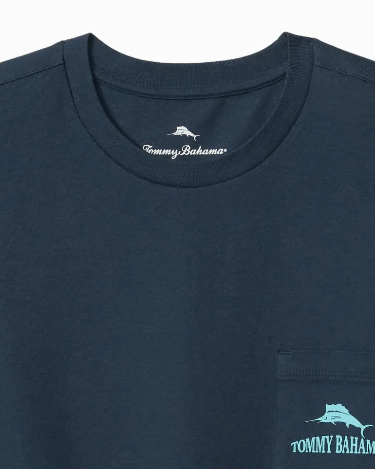 Talk Birdie to Me Graphic Pocket T-Shirt