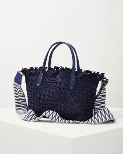 Taunton Fringe Top Small Tote & Wristlet