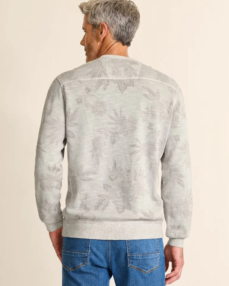 Tobago Bay Blooms Crew Sweatshirt