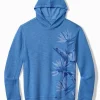 Tobago Bay Paradise Blues Hoodie