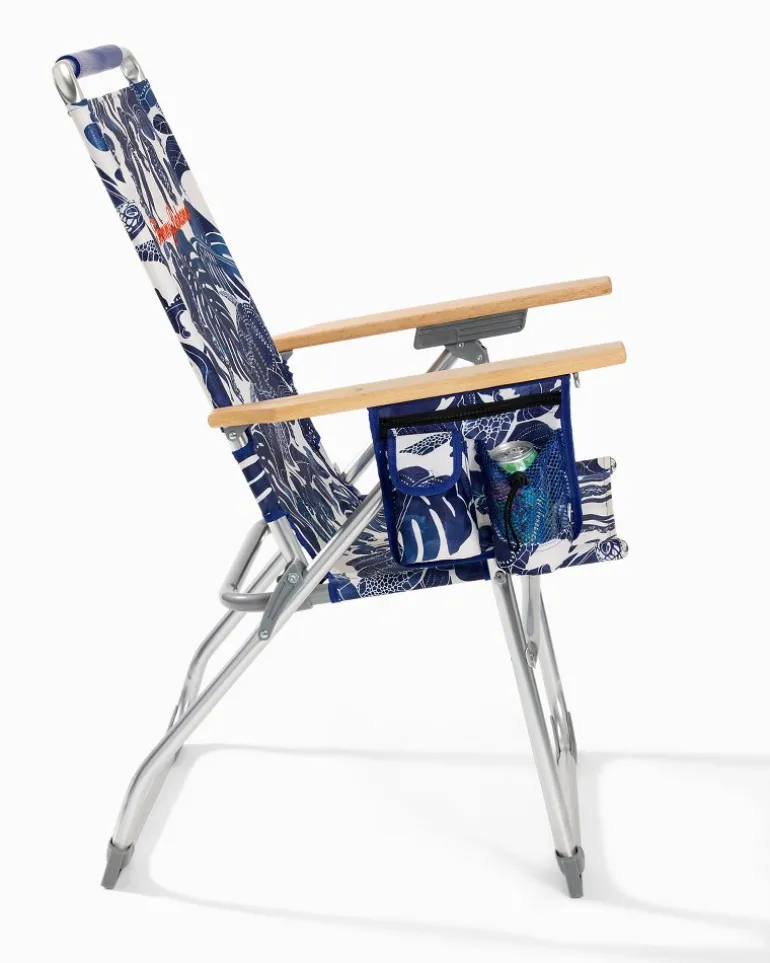 Tommy Bahama Orchid Turtle Highboy Chair