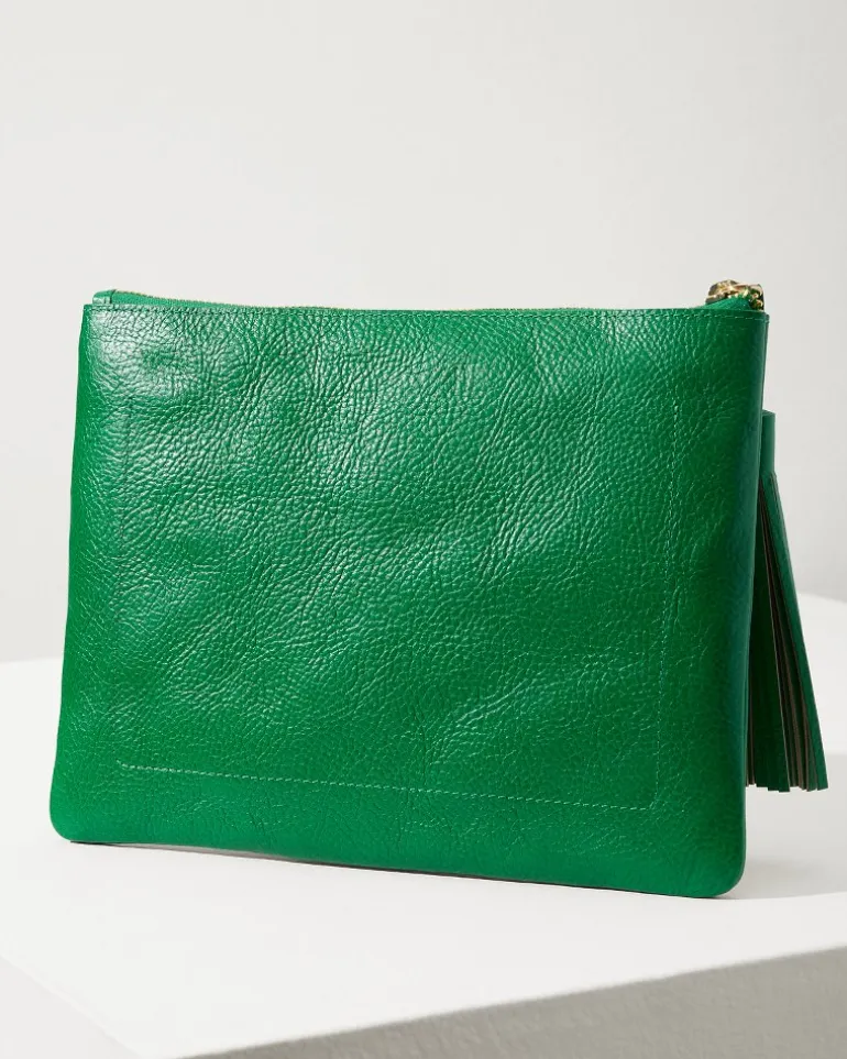 Tommy Bahama Perforated Leather Pouch