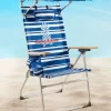 Tommy Bahama Pineapple Stripe Highboy Chair with Shade