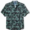Tortola Verde Fronds Short-Sleeve Shirt