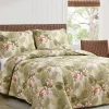 Tropical Orchid 3-Piece Full/Queen Quilt Set