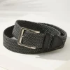 Two-Tone Stretch Webbed Belt