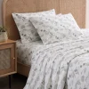 Vintage Map 4-Piece Queen Sheet Set