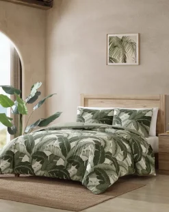 Vintage Palms 3-Piece Full/Queen Comforter Set