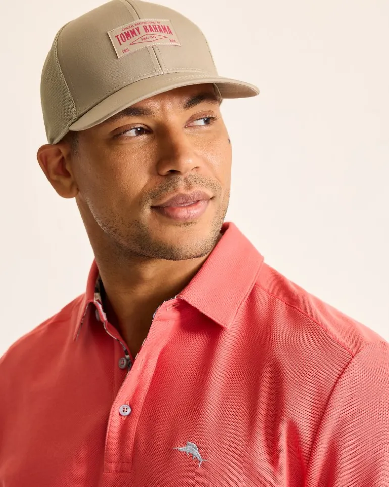 Vintage Tommy Bahama Packable Trucker Cap