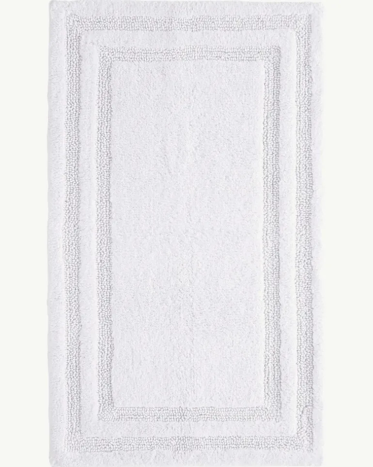 White Isla Bath Rug Set of 2